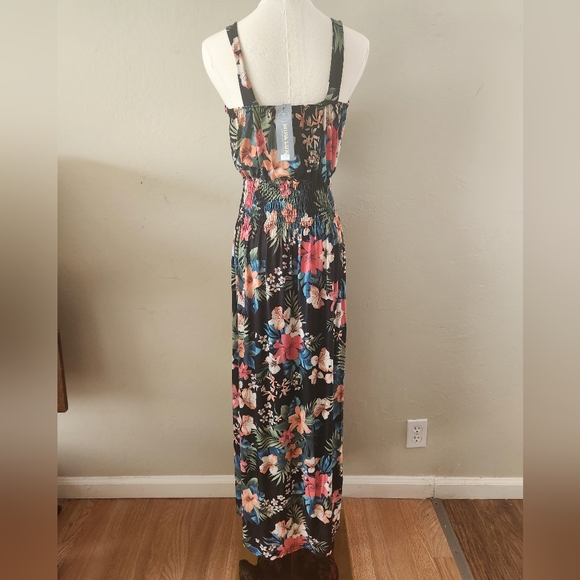 NWT Mira Luxe Cherry Blossom Maxi Dress L/XL - Picture 4 of 7